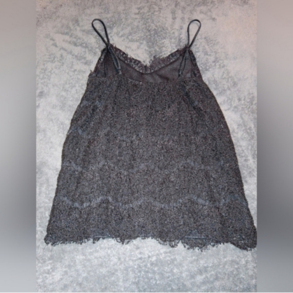 Monteau Black Lace Camisole - Picture 3 of 6